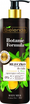 Telové mlieko BOTANIC FORMULA Extrakt z citrónovníka a mäta telové mlieko 400ml